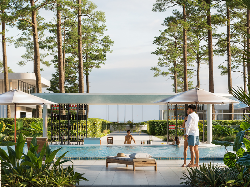 Swim Up Bar