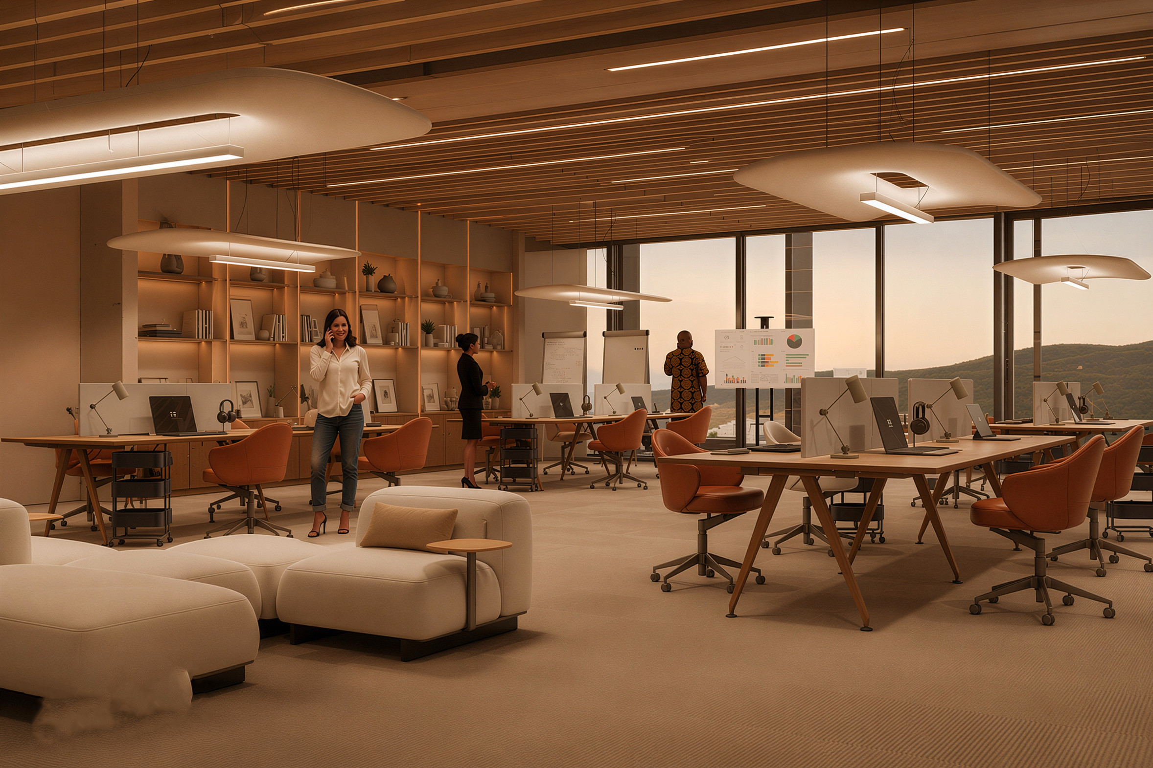 Shared Work Spaces 